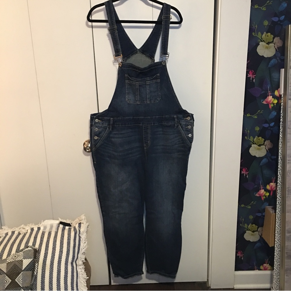 Torrid Denim Overall Size 22 Preowned